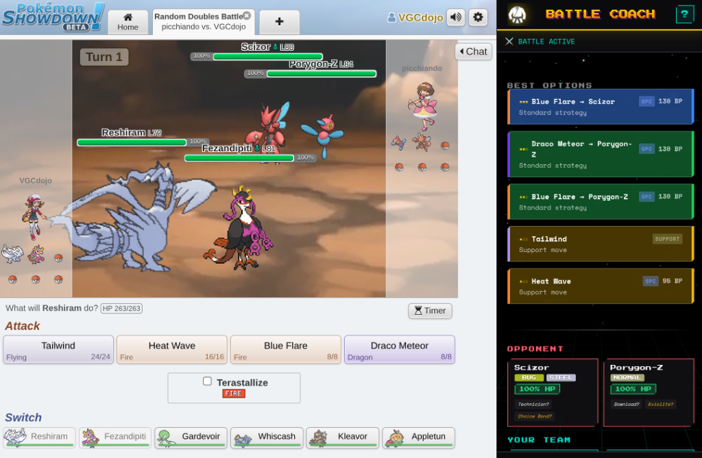 Battle Coach - Move Analysis